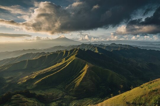 Mountain Ridge of Bukidnon, Philippines
