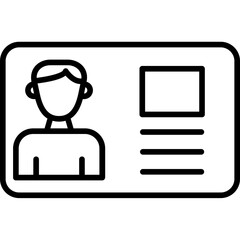 Naklejka premium Profile Icon