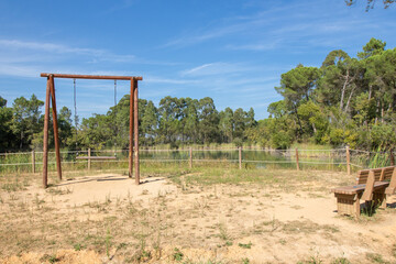 Parque dos Pinheiros Mansons, Oliveira do Bairro, Aveiro, Portugal.