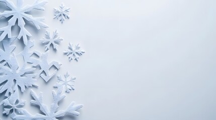 pattern with snowflakes