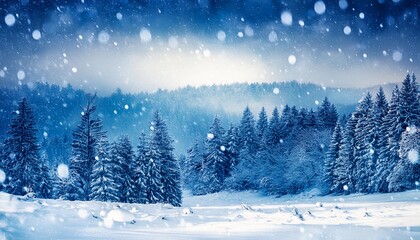 Fototapeta premium winter background