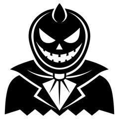 Halloween icon black and white