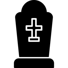 Fototapeta premium Gravestone Icon