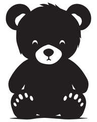 Teddy Bear Silhouette