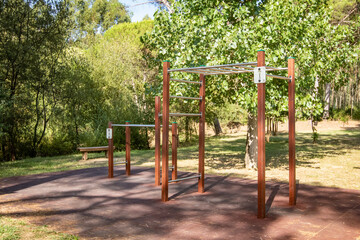 Parque dos Pinheiros Mansos, Cidade de Oliveira do Bairros, Aveiro, Portugal.