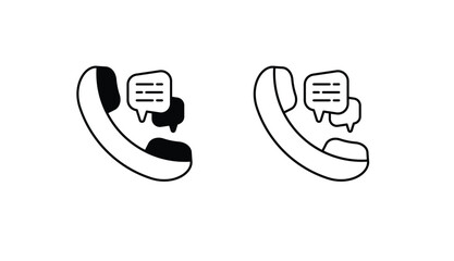 Phone icon design with white background stock illustration