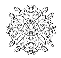 Halloween coloring book