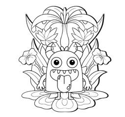 Halloween coloring book