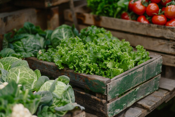 vegetables in a basket