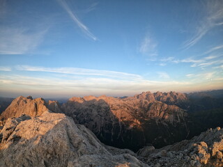 Alba al Monte Agnèr, Dolomiti