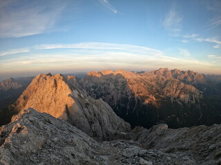 Alba al Monte Agn&egrave;r, Dolomiti