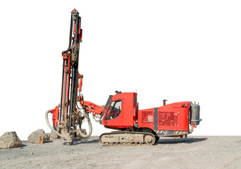 Construction drill auger