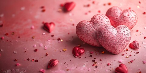 Fototapeta premium Valentine's Day festive background