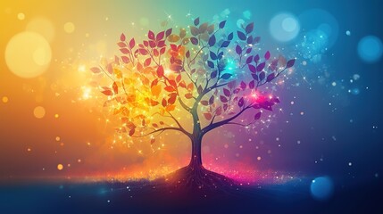 Dynamic Agile Organization Tree Illustration: Embracing Growth, Collaboration, and Innovation for Enhanced Customer Satisfaction and Success