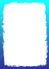 Obraz premium Gradient Grunge Border Frame