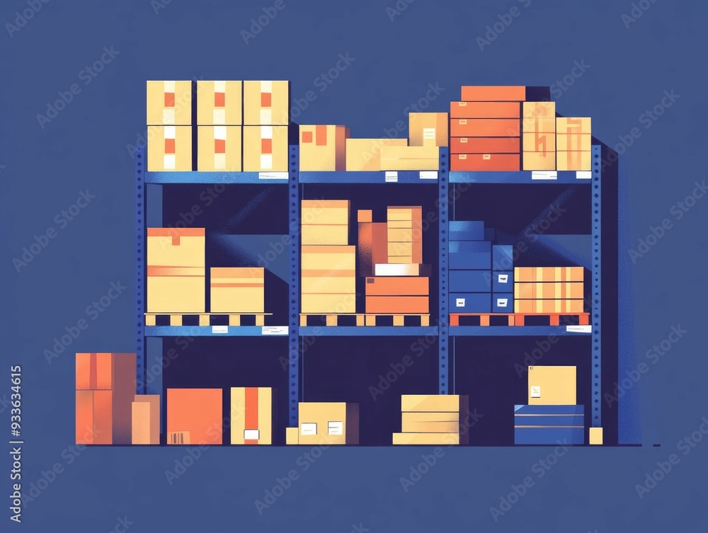 Poster streamlined inventory optimization leveraging data driven strategies to boost supply chain efficienc