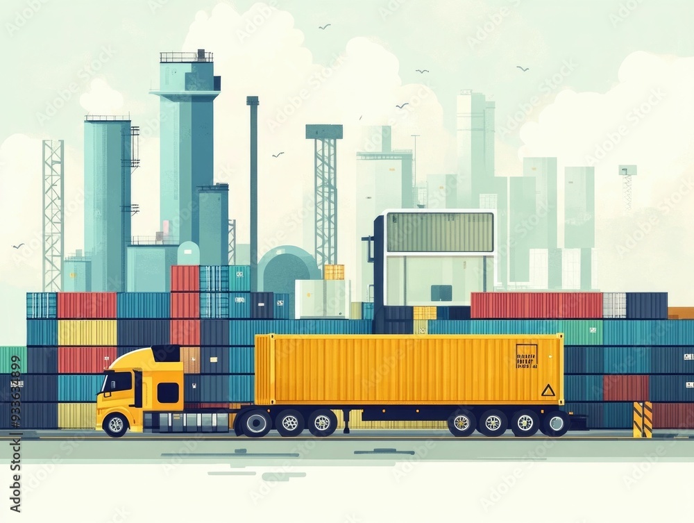 Poster optimized logistics and inventory management in complex supply chain systems leveraging technology d