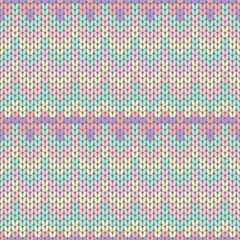 Fototapeta premium Knitting patterns for sweaters, socks, hats.