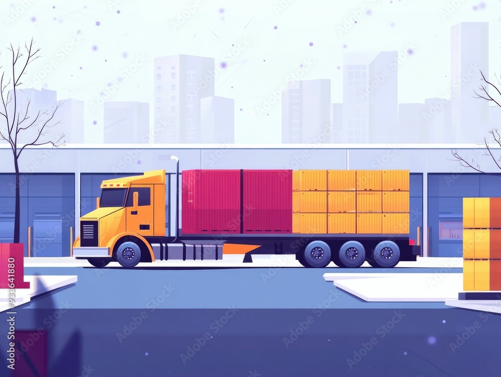 Poster automated freight forwarding solutions optimizing logistics management through digital transformatio