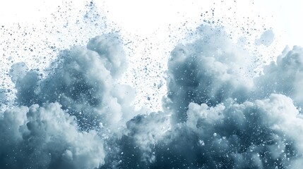 Epic Underwater Explosion in Hyper-realistic Cinematic Style
