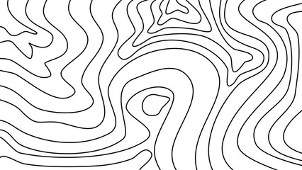 Topographic contour line map background