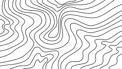 Topographic contour line map background