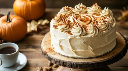 Delicious Pumpkin Spice Cake