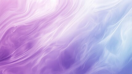 Fototapeta premium Soft swirls of purple and blue create calming and ethereal background, evoking sense of tranquility and serenity. 