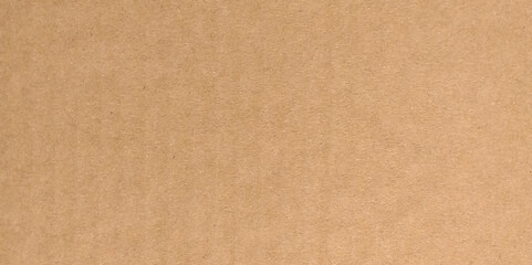 Fototapeta premium Craft brown paper texture surface macro close up view. Beige color clean paper surface. Vector illustration.