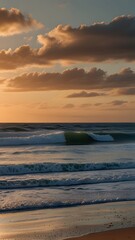 Obraz premium sunset on the beach