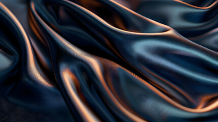 Fototapeta premium Luxurious Silk Fabric Displaying Elegance and Timeless Beauty with Smooth and Delicate Fibers