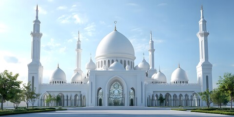The Grand Mosque, a Symbol of Islamic Architecture