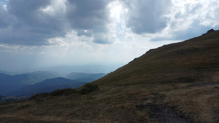 Balkan mountains landscape, viewpoint
