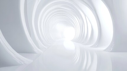 Obraz premium The lines are simple and smooth, suitable for the advertising background of high-end brands or technology products, conveying a clean, refined and avant-garde brand image.