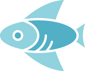 Fish Icon Illustration