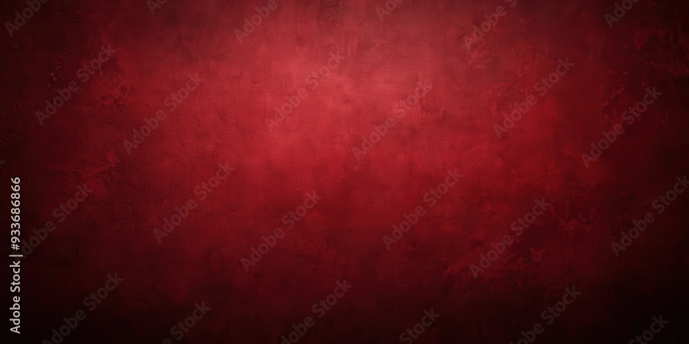 Poster Dark red background with subtle texture and gradient effect, red, dark, background, texture, gradient, abstract, design, backdrop