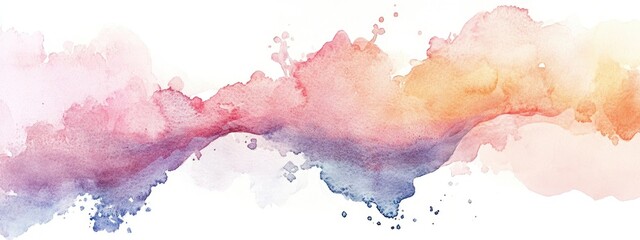 Obraz premium Watercolor abstract backdrop