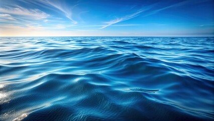 Obraz premium Ocean texture with soft ripples and gentle waves, sea, water, background, surface, pattern, abstract, blue, ripple, peaceful