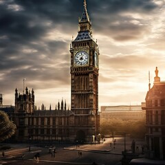 Obraz premium a big ben, the AI Image Generator,