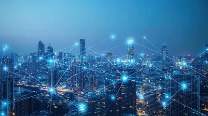 Explore the interconnected world of IoT devices and digital technology powered by internet networks.