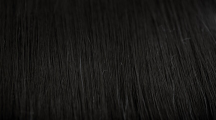 Brunette or black hair. Female long dark hair in black. Beautifully laid curls. Closeup texture in...