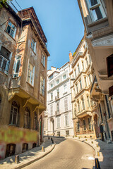 historical apartments of taksim, istanbul