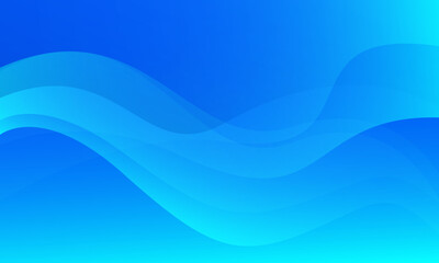Abstract blue wave background. Eps10 vector