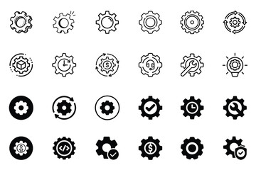 Setting gear icon pack