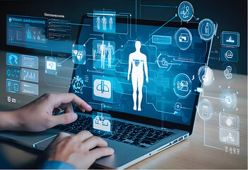 The future of healthcare where technology enhances patient care with digital solutions