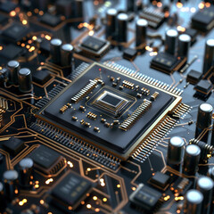 computer, circuit, technology, board, chip, electronics, motherboard, electronic, macro, hardware, processor, green, circuit board, microchip, semiconductor, cpu, capacitor, digital, nano chips,