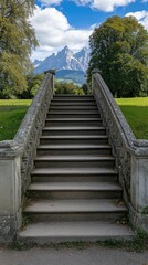 Obraz premium The majestic Palace stands proudly, framed by lush cypress trees and basking in sunshine atop.