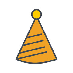 Party Hat Vector Icon