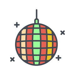 Night Club Vector Icon