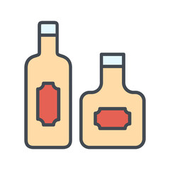 Wine Collection Vector Icon